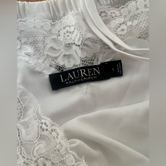 Ralph Lauren Satin Sleep Set - Size Large - Picture 7 of 8